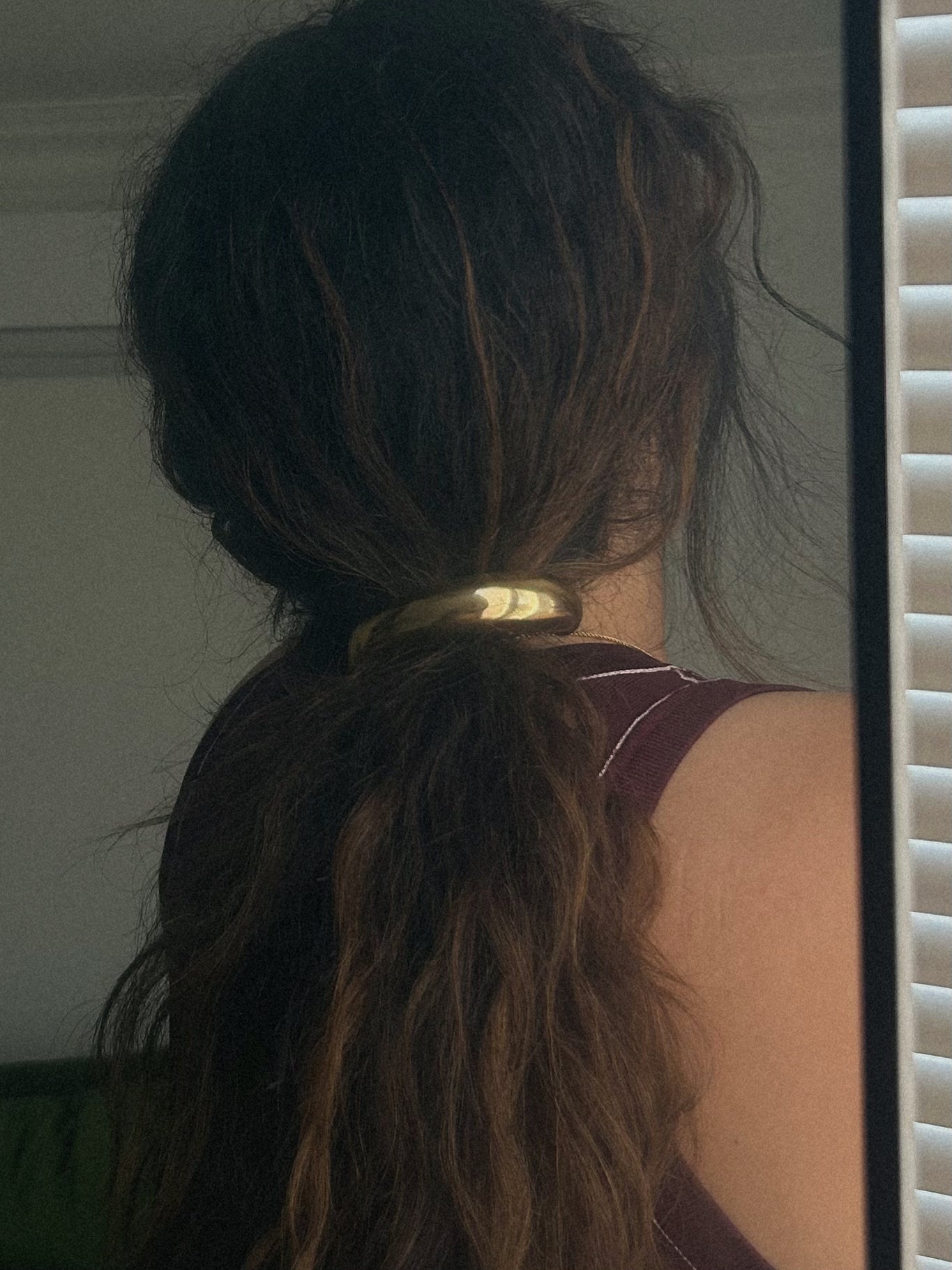 Gold Bar Hair Cuff