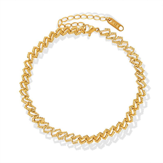 Golden Link Anklet